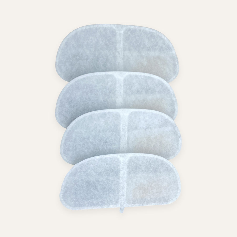 Four AquaPaw carbon filters