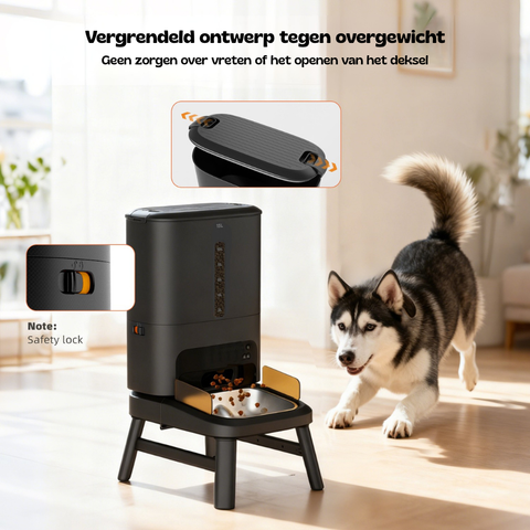 Titan - Automatische voerbak van 15 liter