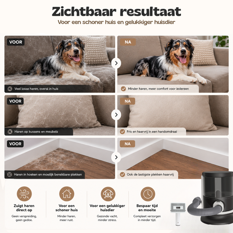 FurVac - Best beoordeelde dierenstofzuiger van 2026