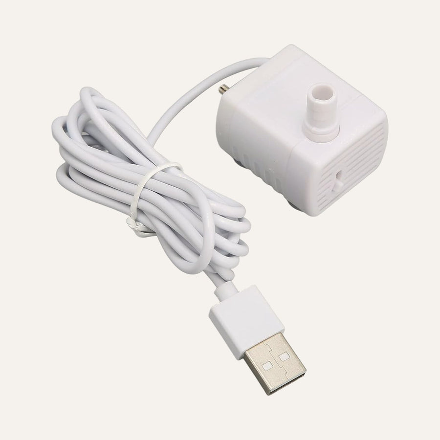 Replacement pump motor with USB cable for SmartPaw water fountains
